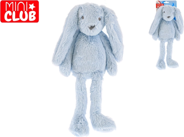 Iepuraș de pluș Mini Club albastru 30 cm