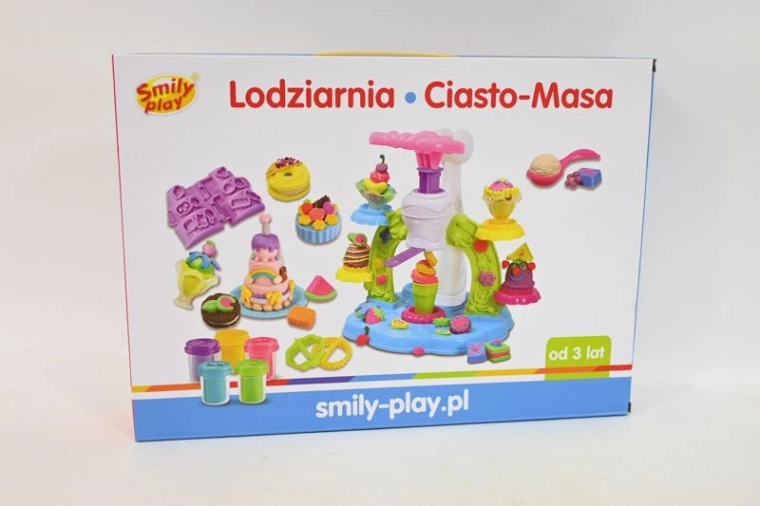 SmilyPlay înghețatărie pentru copii cu plastilină