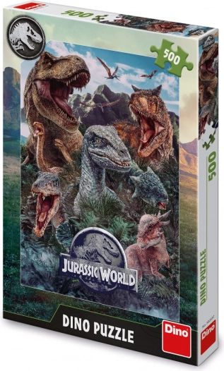 Puzzle Lumea Jurasică 500 de piese