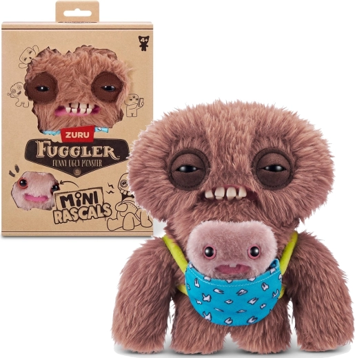 Spin Master Fuggler mini rascals Squidge cu baby fugg - 1 bucată