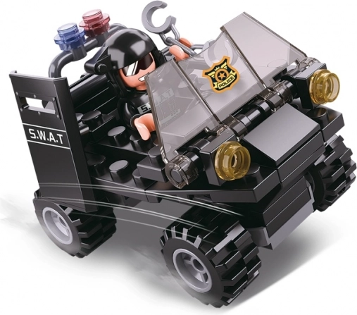 Sluban Poliție 4in1 SWAT ATV set de construcție