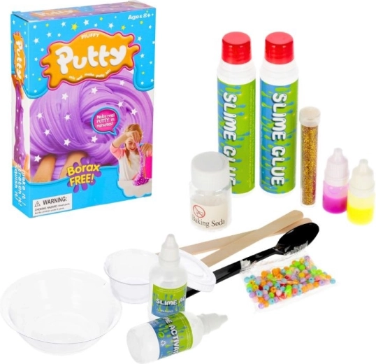 Set creativ pentru realizarea slime-ului