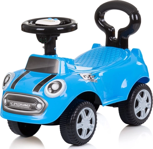 Chipolino premergător auto cu melodii Go-Go – Albastru