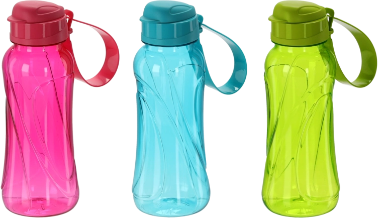 Sticlă de apă 450 ml – mix de culori