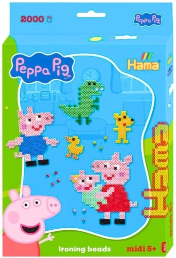 Cutie cadou Peppa Pig – mărgele termoadezive MIDI