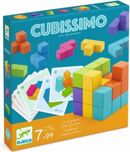 Puzzle logic 3D djeco cubissimo