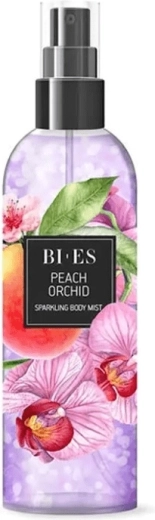 Spray de corp sclipitor BI-ES Peach Orchid 200 ml