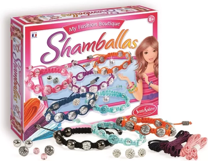 SentoSphere set creativ pentru realizarea brățărilor Shamballa