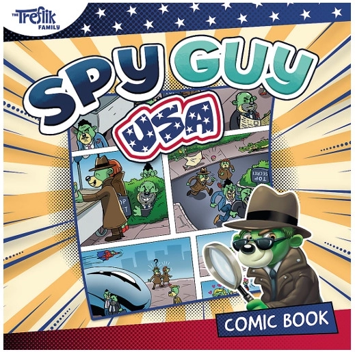 Banda desenată Spy Guy USA