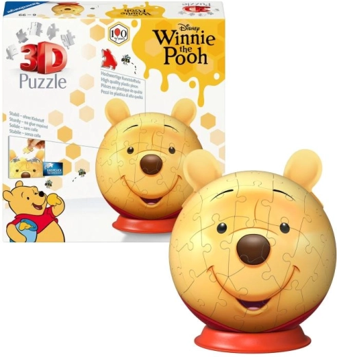 Puzzle sferic cu urechi Winnie the Pooh