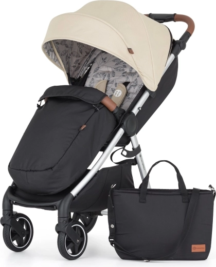 Petite&Mars cărucior sport Royal 3 Silver Sahara Beige