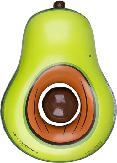 Swim Essentials avocado gonflabil cu minge