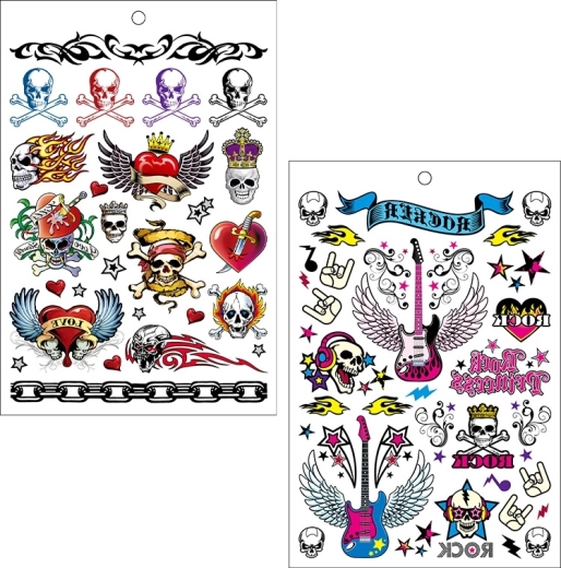 Autocolante tatuaje – carte cu peste 200 de modele