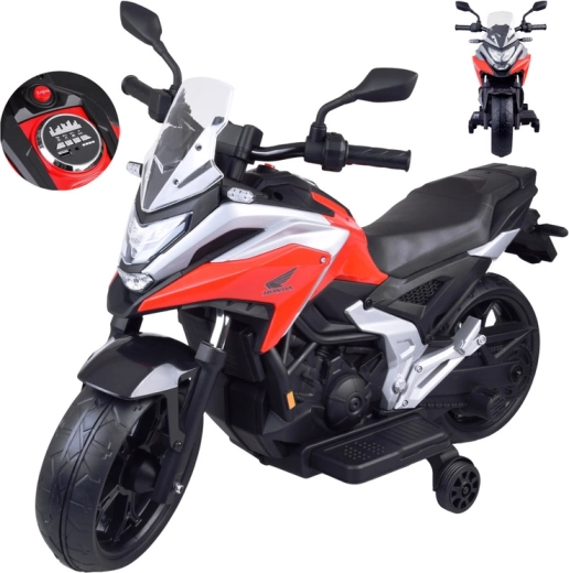 Motocicletă electrică pentru copii HONDA NC750X cu acumulator și sunete