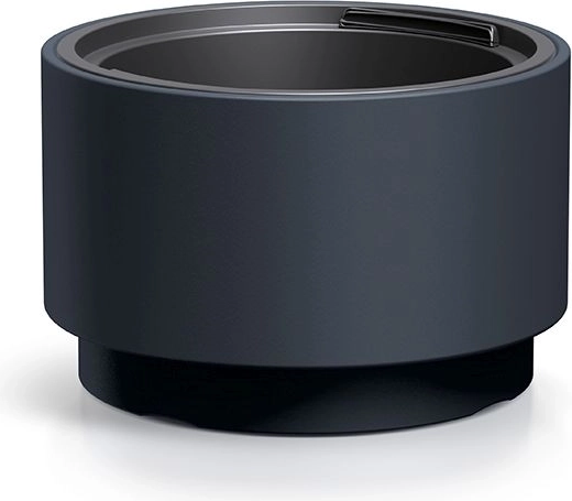 Ghiveci cu inserție HEOS 29,8 cm antracit