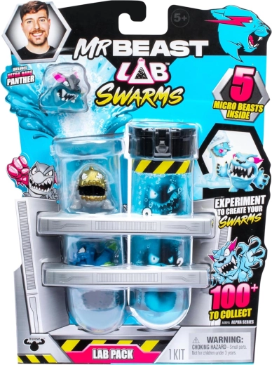 Set de 5 figurine surpriză MRBEAST Lab Swarms Alpha Series Lab Pack