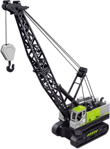 Macara de construcții pe șenile 20 cm, din plastic gri - 1 bucată