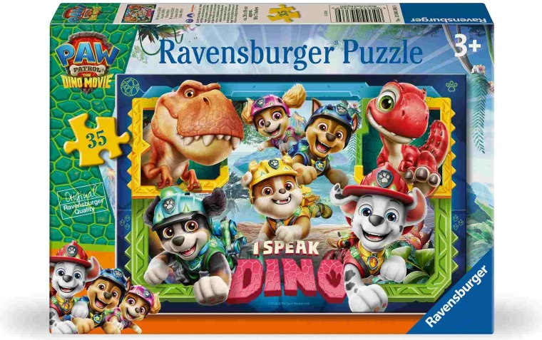 Ravensburger Patrula Cățelușilor: filmul cu dinozauri – puzzle 35 de piese