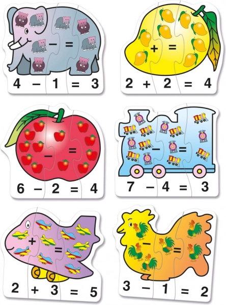 Puzzle Bino Joacă-te și numără