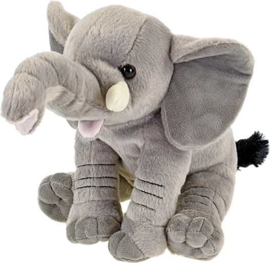 Elefant de pluș 20 cm – așezat