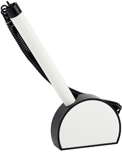 Pix cu bilă pe suport ICO Mini, alb-negru