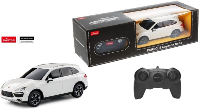 model rc porsche cayenne turbo 1:24 de la rastar