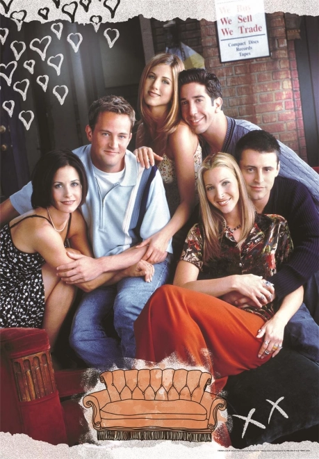 Puzzle Clementoni Prietenii 1000 piese