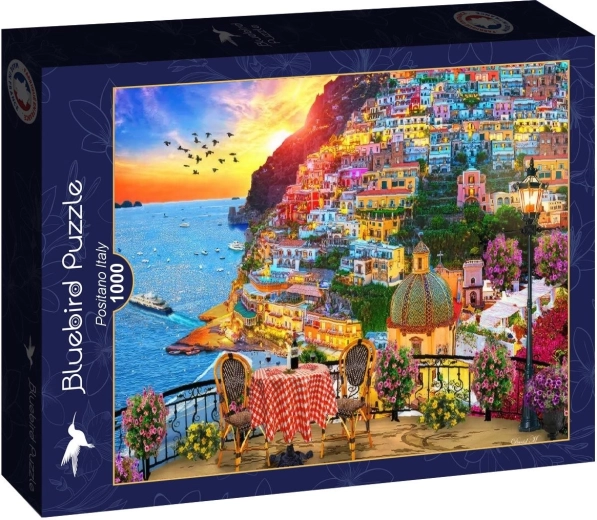 Puzzle Bluebird Positano, Italia 1000 de piese