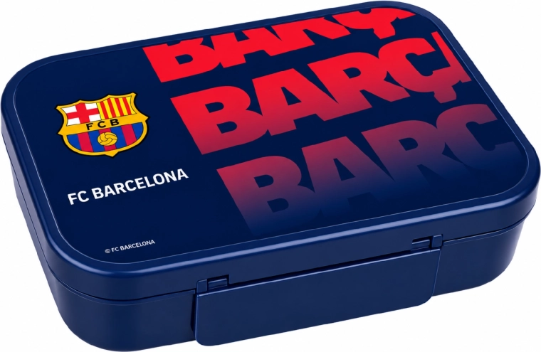 Cutie pentru gustări cu trei compartimente FC Barcelona