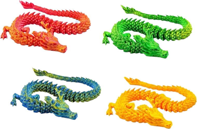Dragon chinezesc magic 3D 27 cm