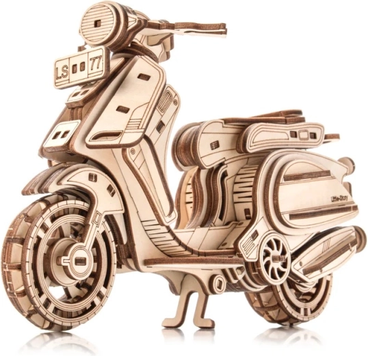 Little Story puzzle 3D din lemn scuter Sting