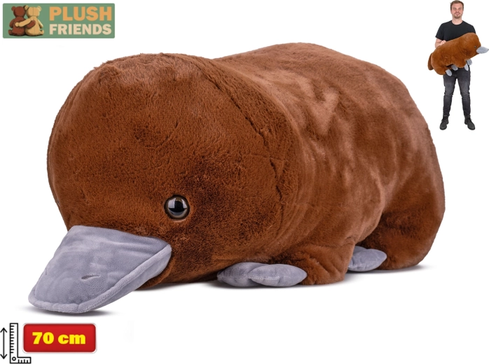 Ornitorinc de pluș Plush Friends 70 cm