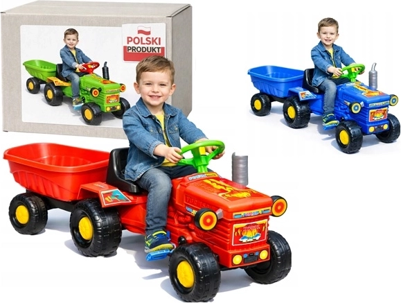 Tractor mare cu remorcă