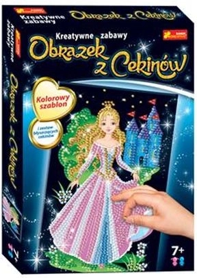 Tablou cu paiete – prințesă