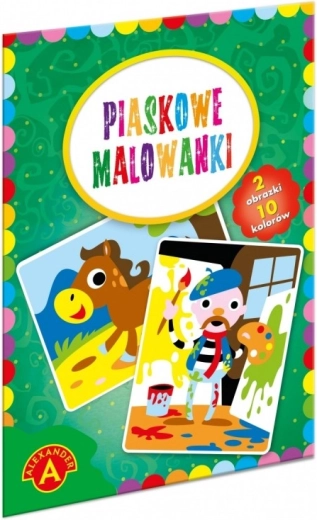 Picturi cu nisip Pictorul, Calul