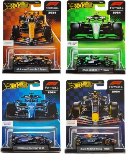 Hot Wheels Formulă 1 – model metalic 1:64