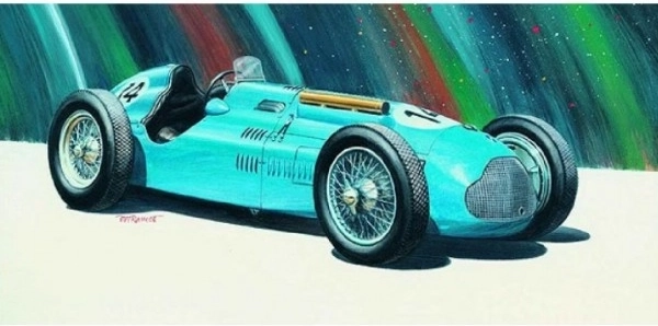 Modelul mașinii TALBOT-LAGO Grand Prix 1949