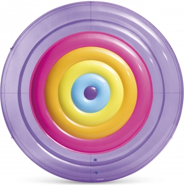 Saltea gonflabilă Insulă Curcubeu 201 × 24 cm