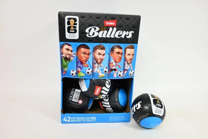 ZURU FIFA Ballers – figurină de colecție fotbalist în ambalaj tip minge