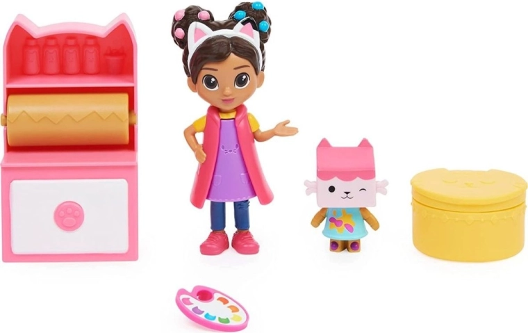 Gabby’s Dollhouse set mic de joacă – atelier de artă