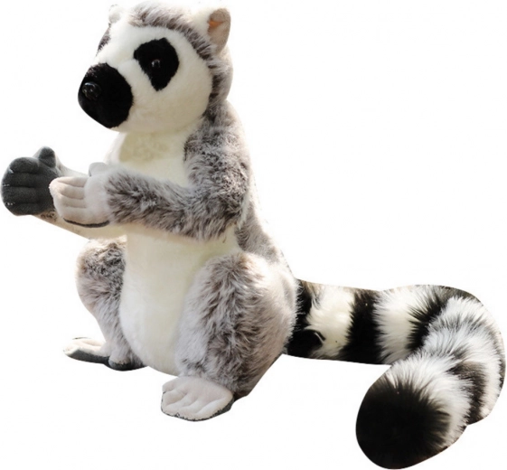 Lemur de pluș gri 28 cm