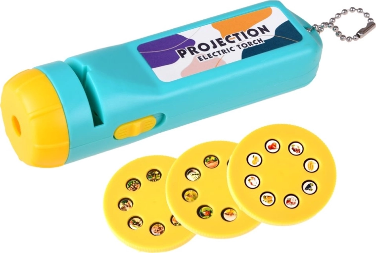 Lanternă proiector pentru copii cu 24 de imagini