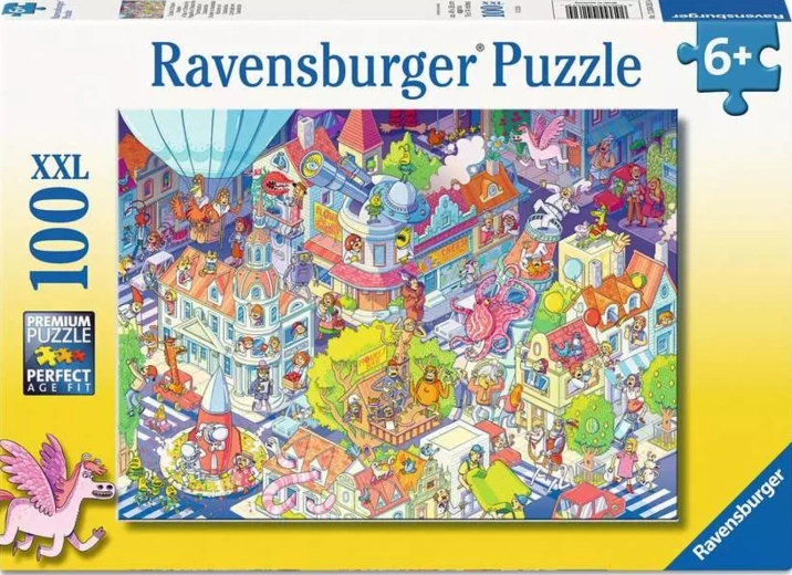 Puzzle Ravensburger Haos vesel XXL 100 de piese