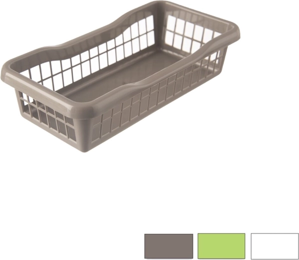 Coș de depozitare din plastic 20 × 10 × 5 cm, mix de culori