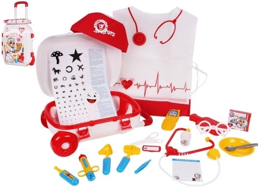 Geanta Doctorului pe Roți cu Accesorii 21 piese