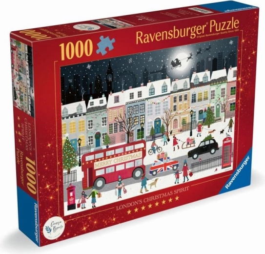 Spiritul Crăciunului la Londra puzzle 1000 piese RAVENSBURGER