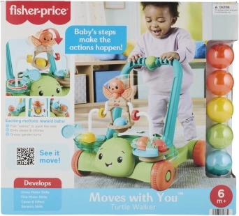 Premergător interactiv Fisher-Price țestoasă