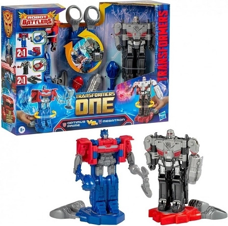 Transformers One Robot Battlers Optimus Prime și Megatron - 2 buc.