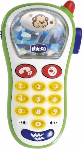 Chicco telefon vibrant cu aparat foto pentru copii 6m+