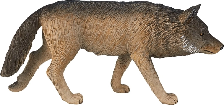 Mojo figurină de lup de pădure – în mers